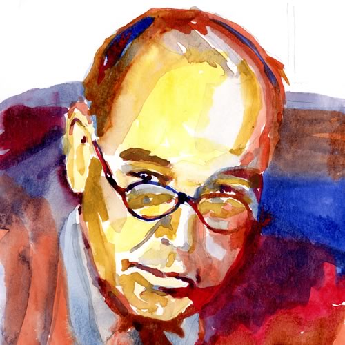 a portrait of C.S. Lewis